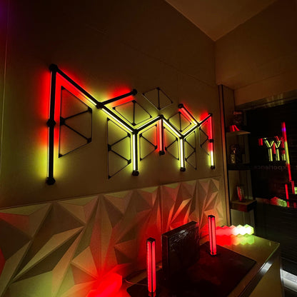 Glow Matrix Combo - 15 Glow Lines & 22 Clear Shape Triangles