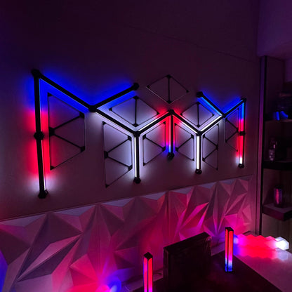 Glow Matrix Combo - 15 Glow Lines & 22 Clear Shape Triangles