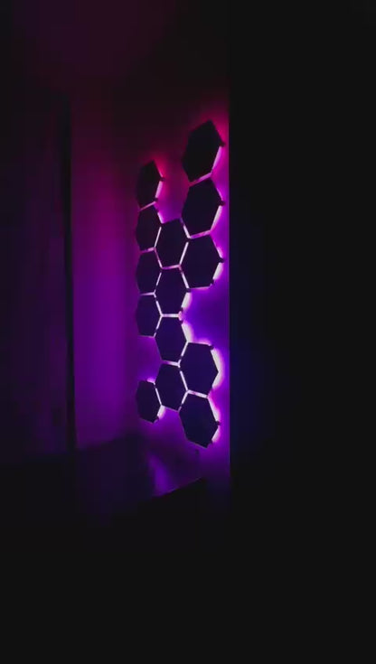 HexPulse - Modular RGBic Gaming Lights